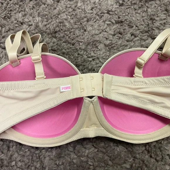 BRAND NEW Pink VS Push-Up Bra Nude - Picture 2 of 3